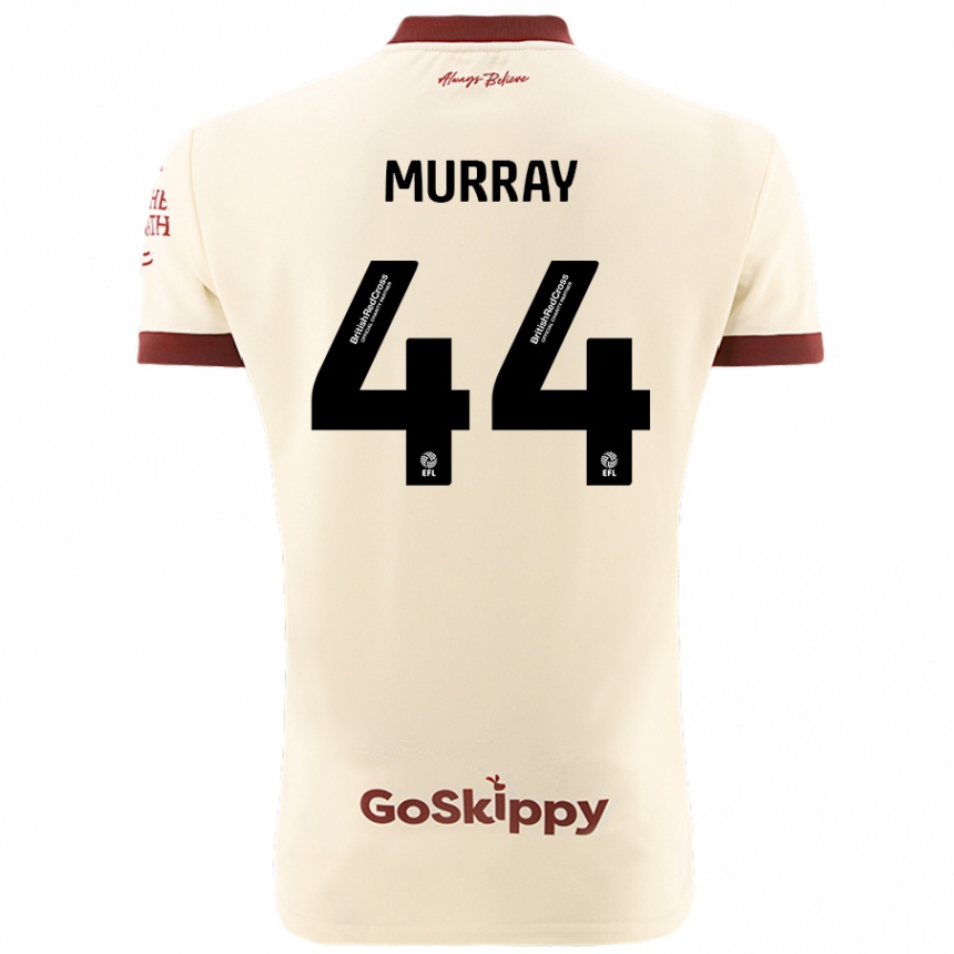 Enfant Football Maillot Satara Murray #44 Blanc Crème Tenues Extérieur 2024/25 Canada