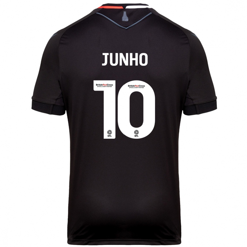 Enfant Football Maillot Joon-Ho Bae #10 Noir Tenues Extérieur 2024/25 Canada