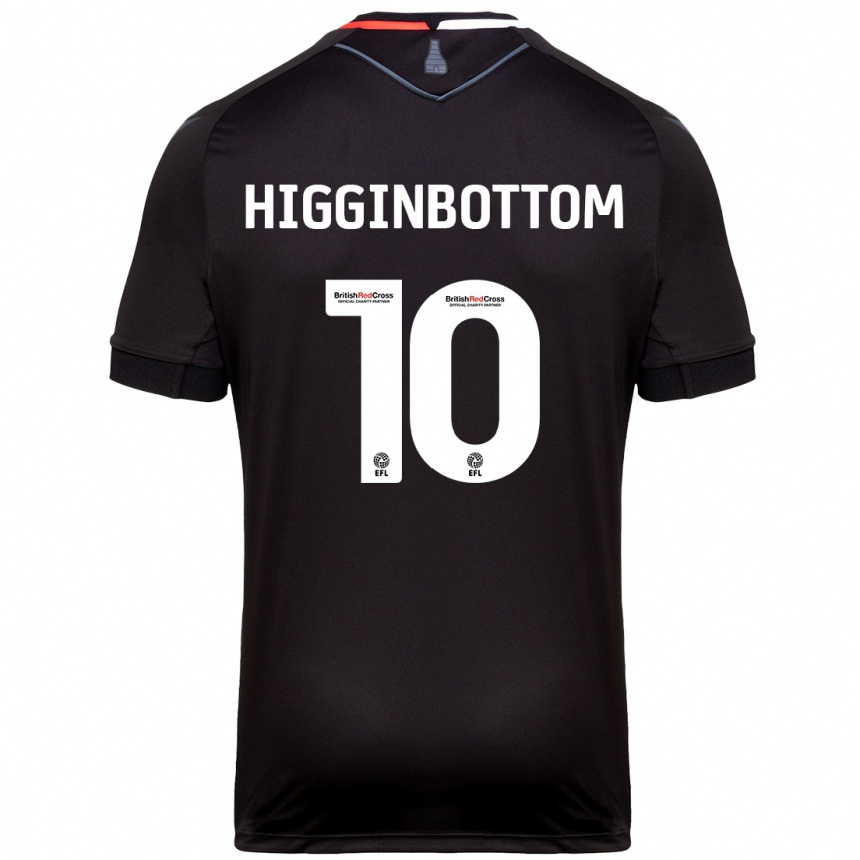 Enfant Football Maillot Alice Higginbottom #10 Noir Tenues Extérieur 2024/25 Canada