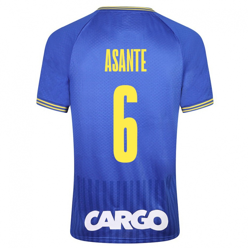 Enfant Football Maillot Tyrese Asante #6 Blanc Tenues Extérieur 2024/25 Canada