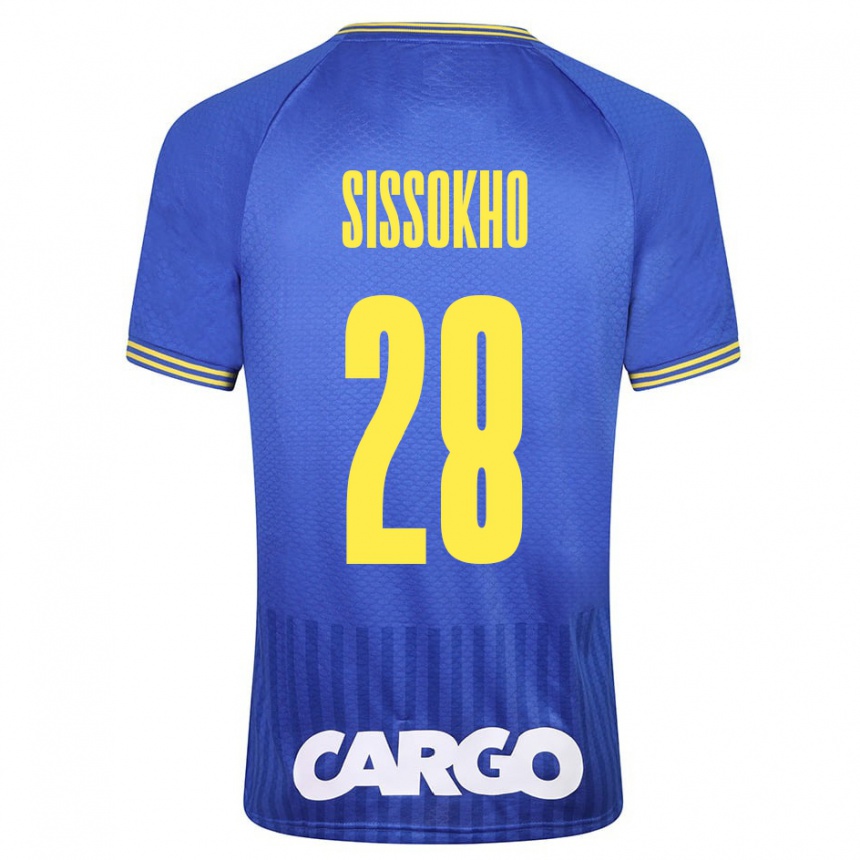 Kids Football Issouf Sissokho #28 White Away Jersey 2024/25 T-Shirt Canada