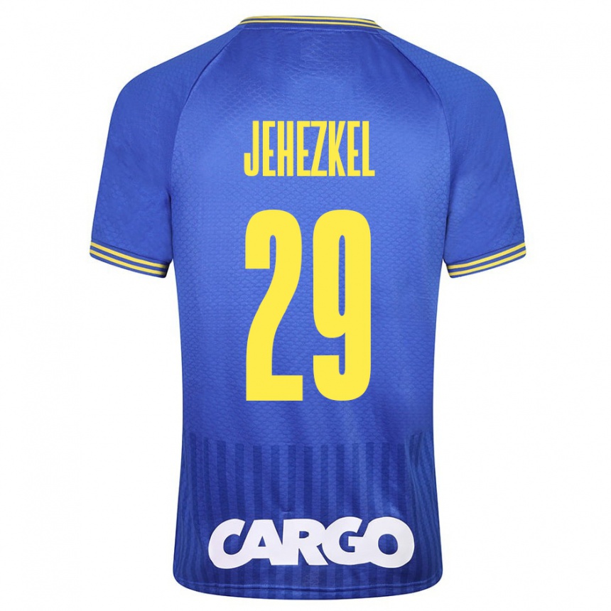 Kids Football Sagiv Jehezkel #29 White Away Jersey 2024/25 T-Shirt Canada