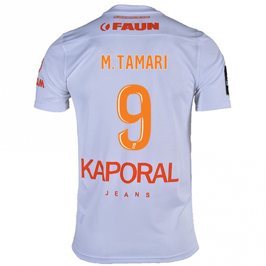 Kids Football Mousa Tamari #9 White Away Jersey 2024/25 T-Shirt Canada