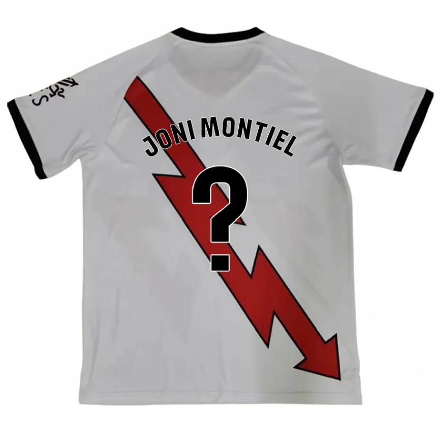 Kids Football Joni Montiel #0 Red Away Jersey 2024/25 T-Shirt Canada