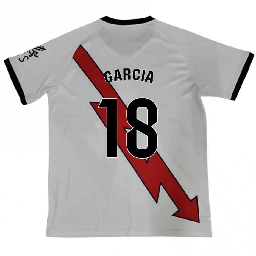 Enfant Football Maillot Álvaro García #18 Rouge Tenues Extérieur 2024/25 Canada