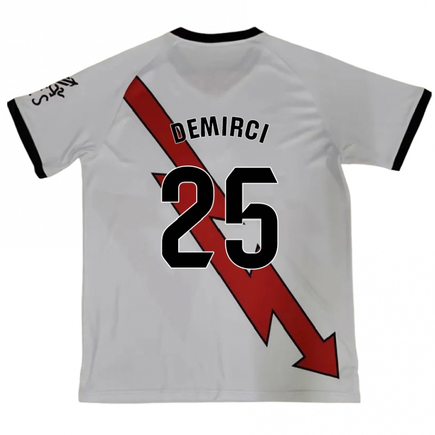 Kids Football Mert Demirci #25 Red Away Jersey 2024/25 T-Shirt Canada