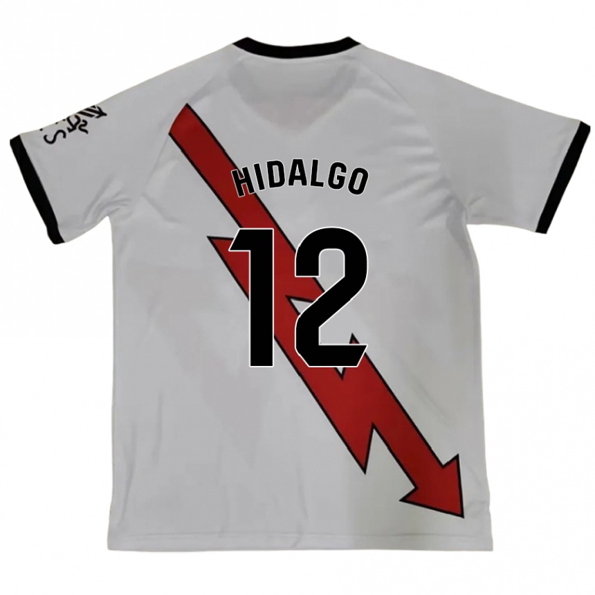 Kids Football Patri Hidalgo #12 Red Away Jersey 2024/25 T-Shirt Canada