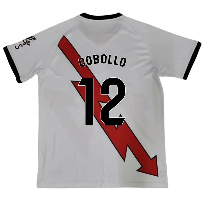 Enfant Football Maillot Sara Cobollo Hoyo #12 Rouge Tenues Extérieur 2024/25 Canada