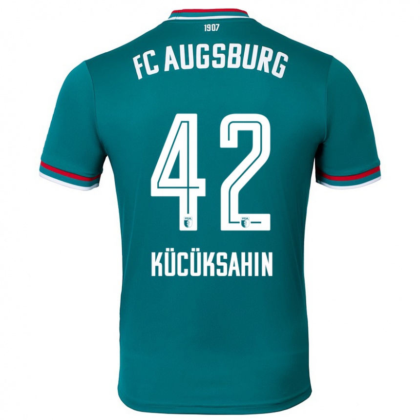 Kids Football Mahmut Kücüksahin #42 Dark Green Away Jersey 2024/25 T-Shirt Canada