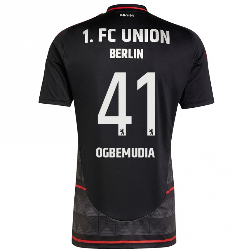 Enfant Football Maillot Oluwaseun Ogbemudia #41 Noir Tenues Extérieur 2024/25 Canada