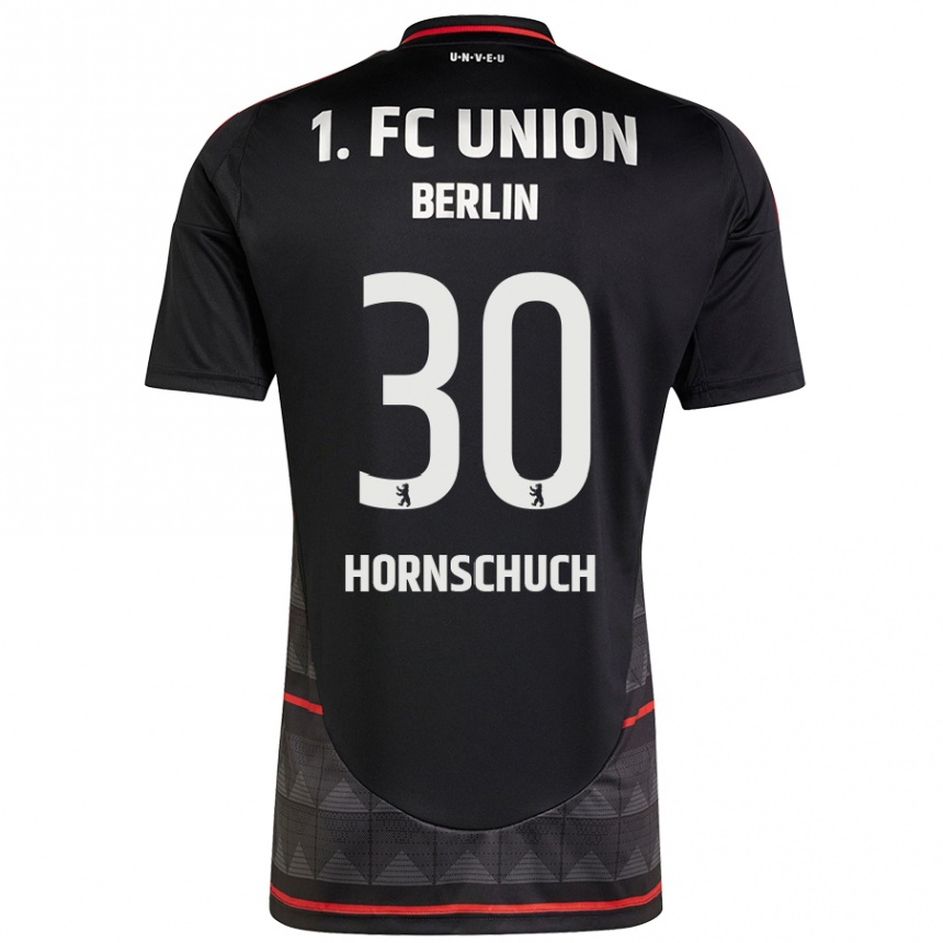 Enfant Football Maillot Sarah Hornschuch #30 Noir Tenues Extérieur 2024/25 Canada