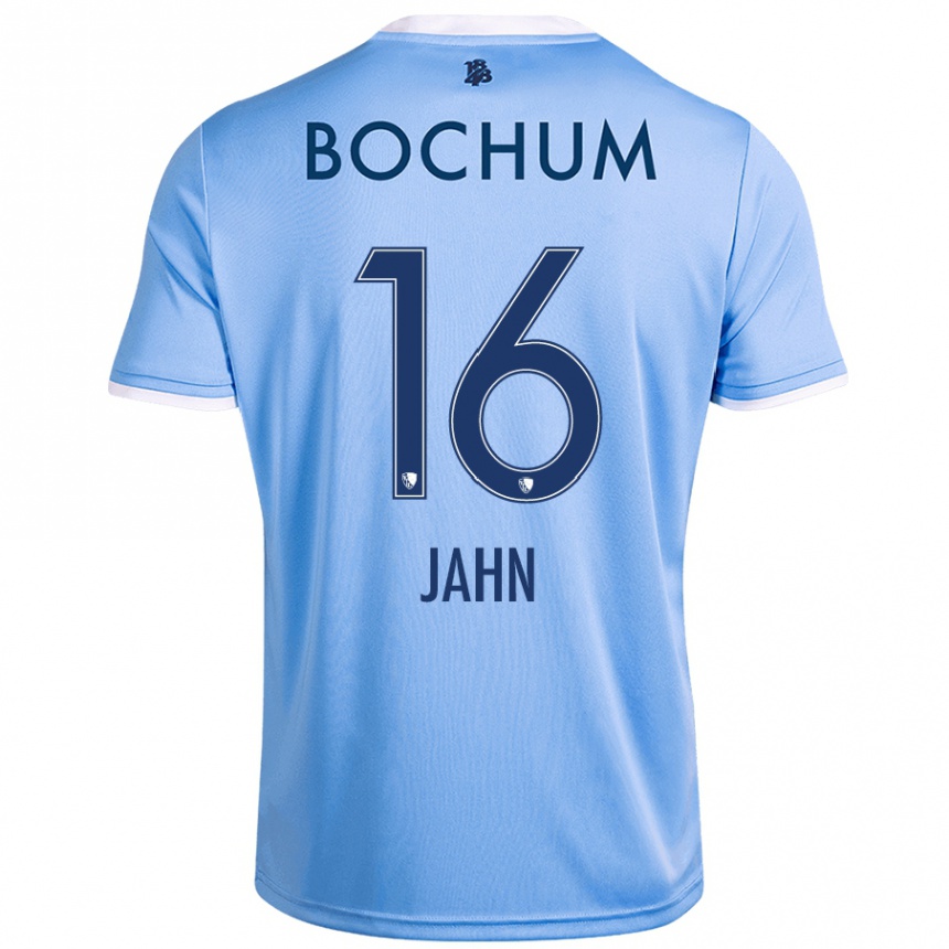 Kids Football Niklas Jahn #16 Sky Blue Away Jersey 2024/25 T-Shirt Canada