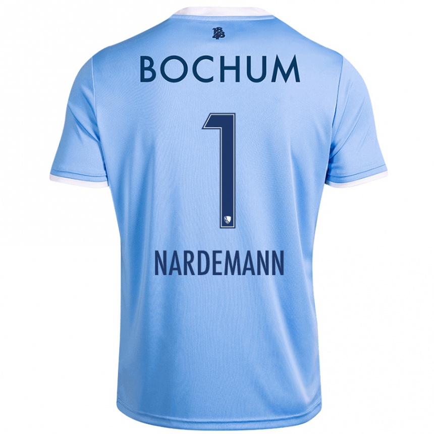 Kids Football Kari Närdemann #1 Sky Blue Away Jersey 2024/25 T-Shirt Canada