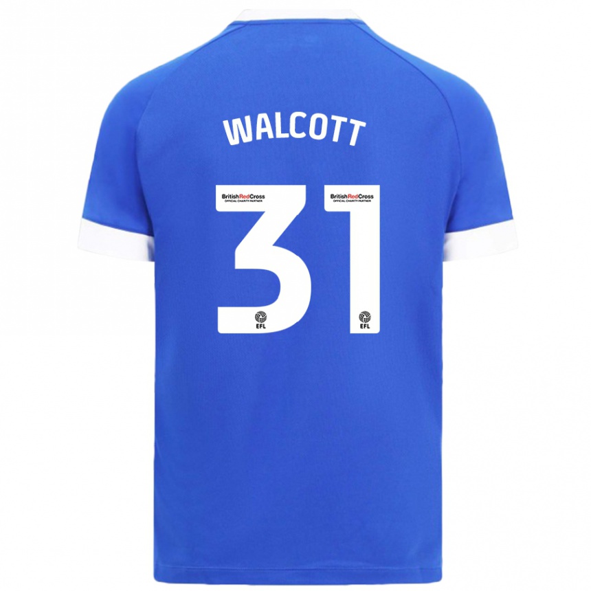 Homme Football Maillot Malachi Fagan Walcott #31 Bleu Ciel Tenues Domicile 2024/25 Canada