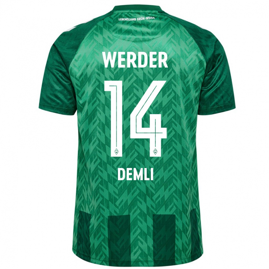 Men Football Rezan Demli #14 Green Home Jersey 2024/25 T-Shirt Canada