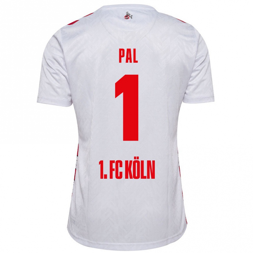 Men Football Jasmin Pal #1 White Red Home Jersey 2024/25 T-Shirt Canada