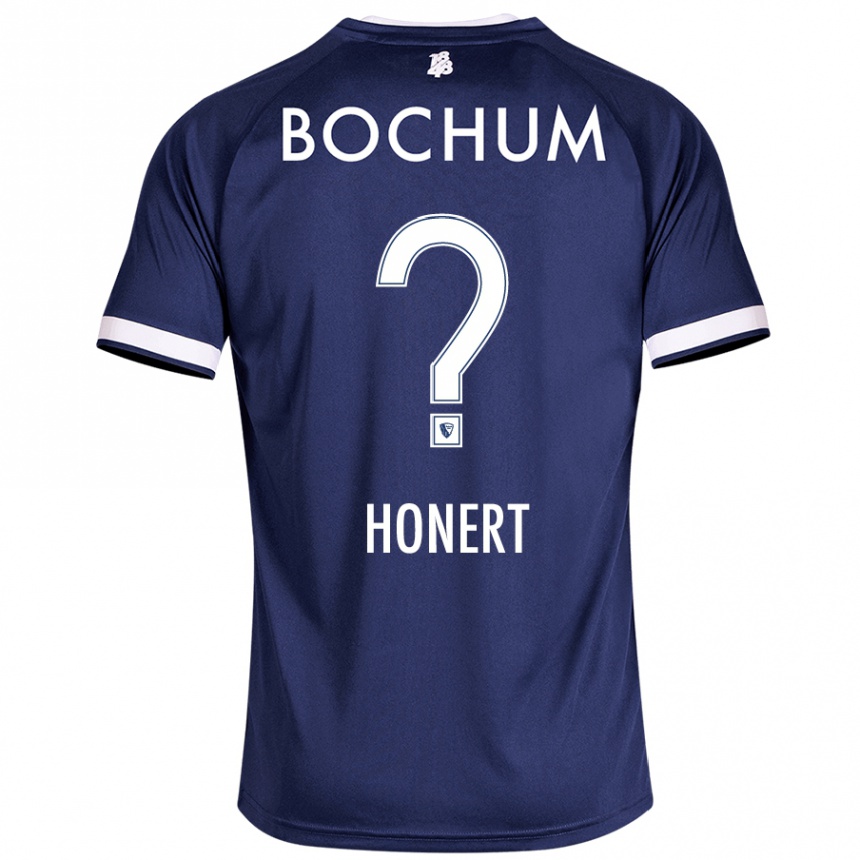 Men Football Jan Honert #0 Dark Blue Home Jersey 2024/25 T-Shirt Canada