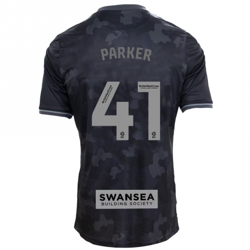 Homme Football Maillot Sam Parker #41 Noir Tenues Extérieur 2024/25 Canada