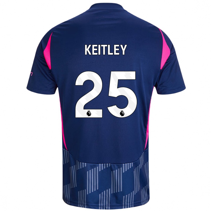 Homme Football Maillot Alice Keitley #25 Bleu Royal Rose Tenues Extérieur 2024/25 Canada