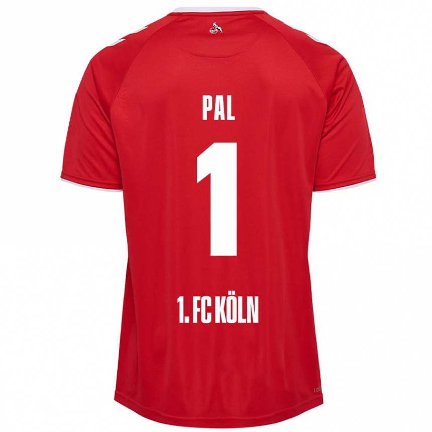 Men Football Jasmin Pal #1 Red White Away Jersey 2024/25 T-Shirt Canada