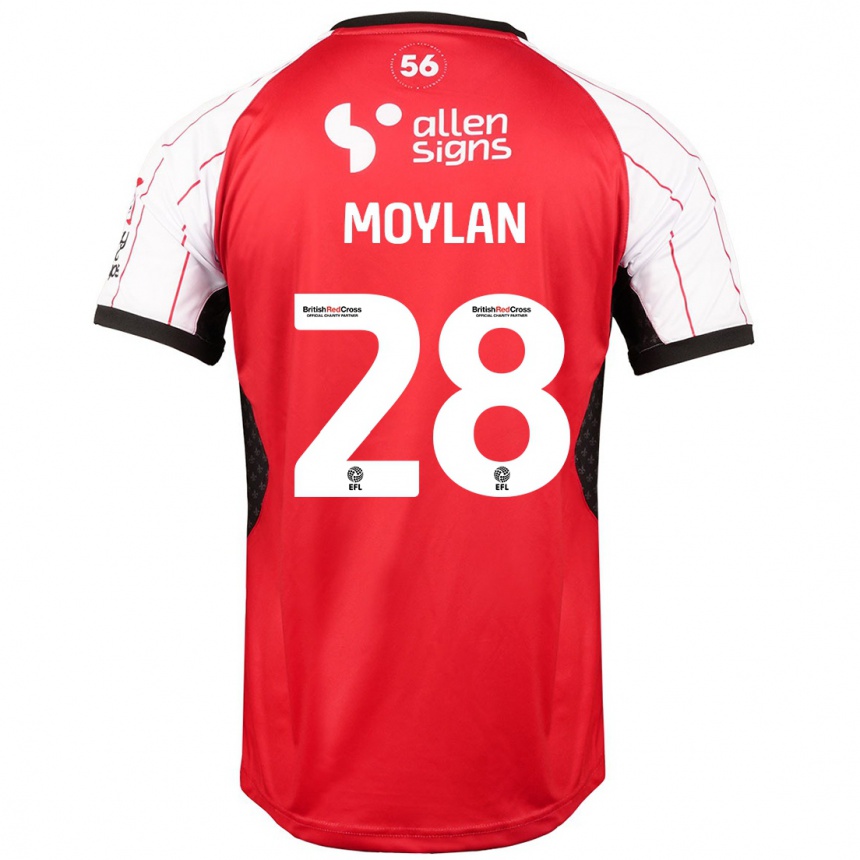 Women Football Jack Moylan #28 White Home Jersey 2024/25 T-Shirt Canada