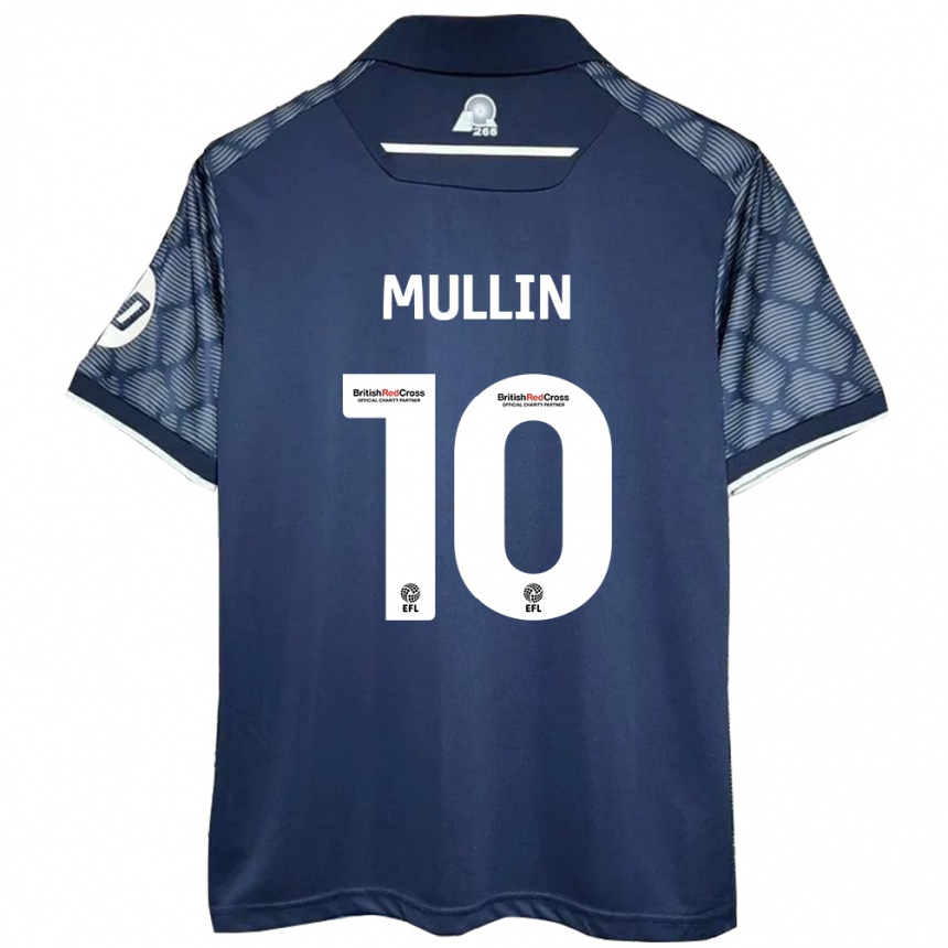 Femme Football Maillot Paul Mullin #10 Noir Tenues Extérieur 2024/25 Canada