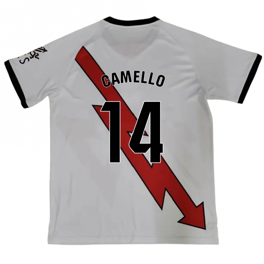 Women Football Sergio Camello #14 Red Away Jersey 2024/25 T-Shirt Canada