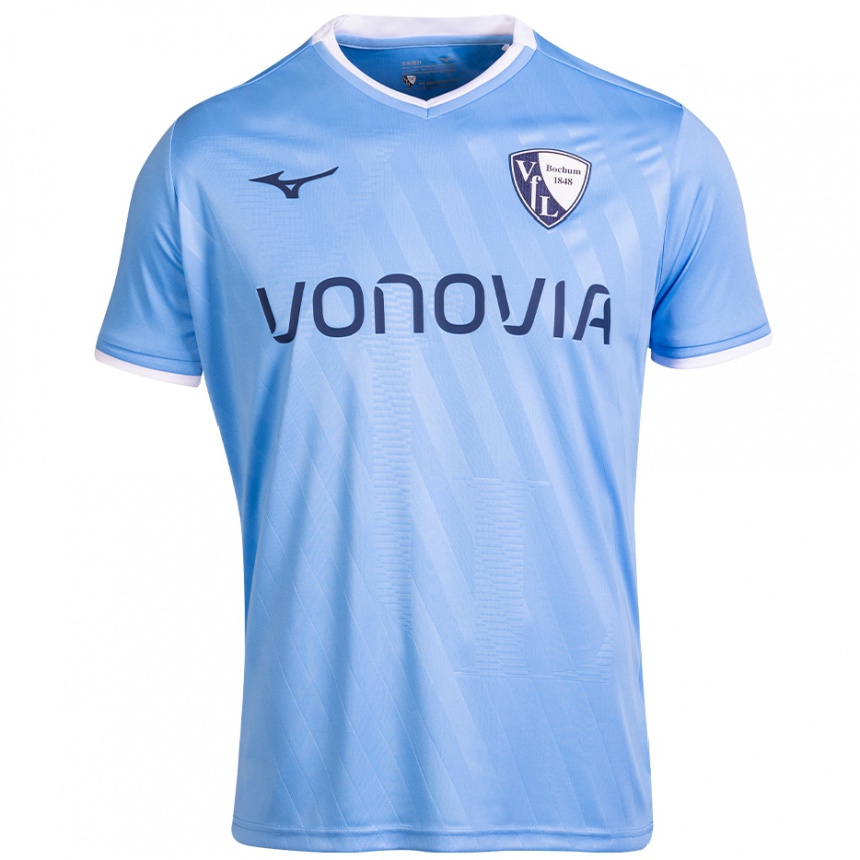 Women Football Your Name #0 Sky Blue Away Jersey 2024/25 T-Shirt Canada