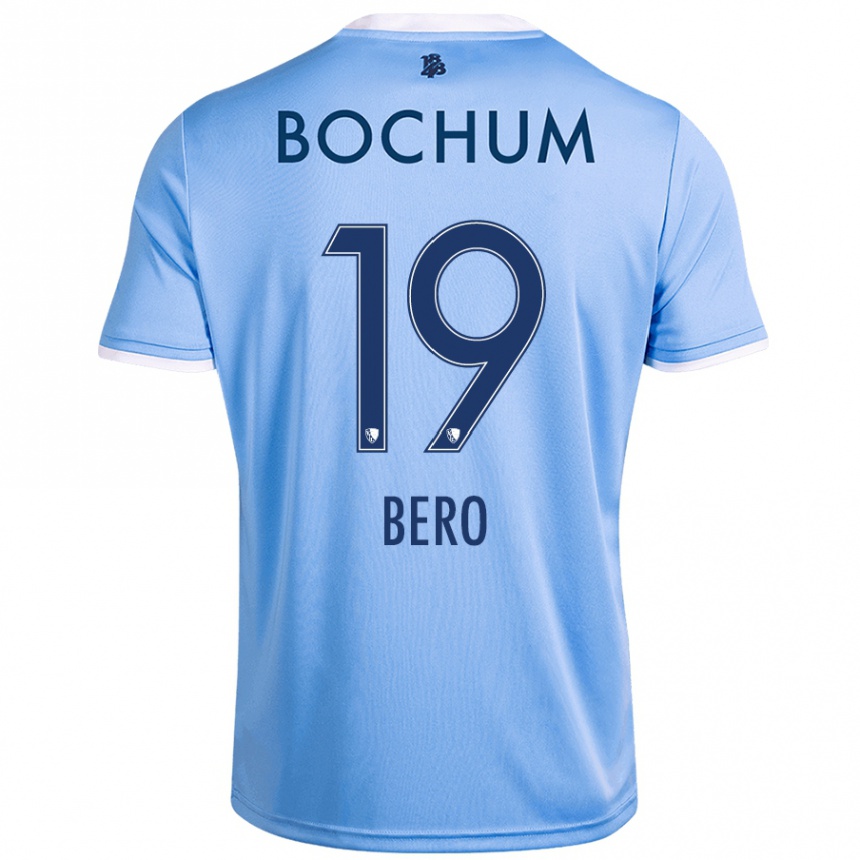 Women Football Matus Bero #19 Sky Blue Away Jersey 2024/25 T-Shirt Canada