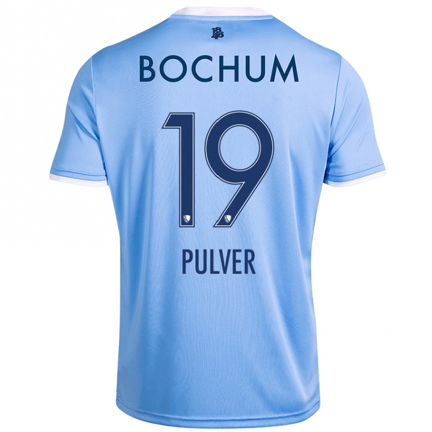 Women Football Nico Pulver #19 Sky Blue Away Jersey 2024/25 T-Shirt Canada