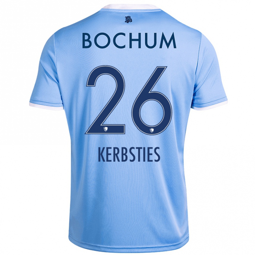 Women Football Keanu Kerbsties #26 Sky Blue Away Jersey 2024/25 T-Shirt Canada