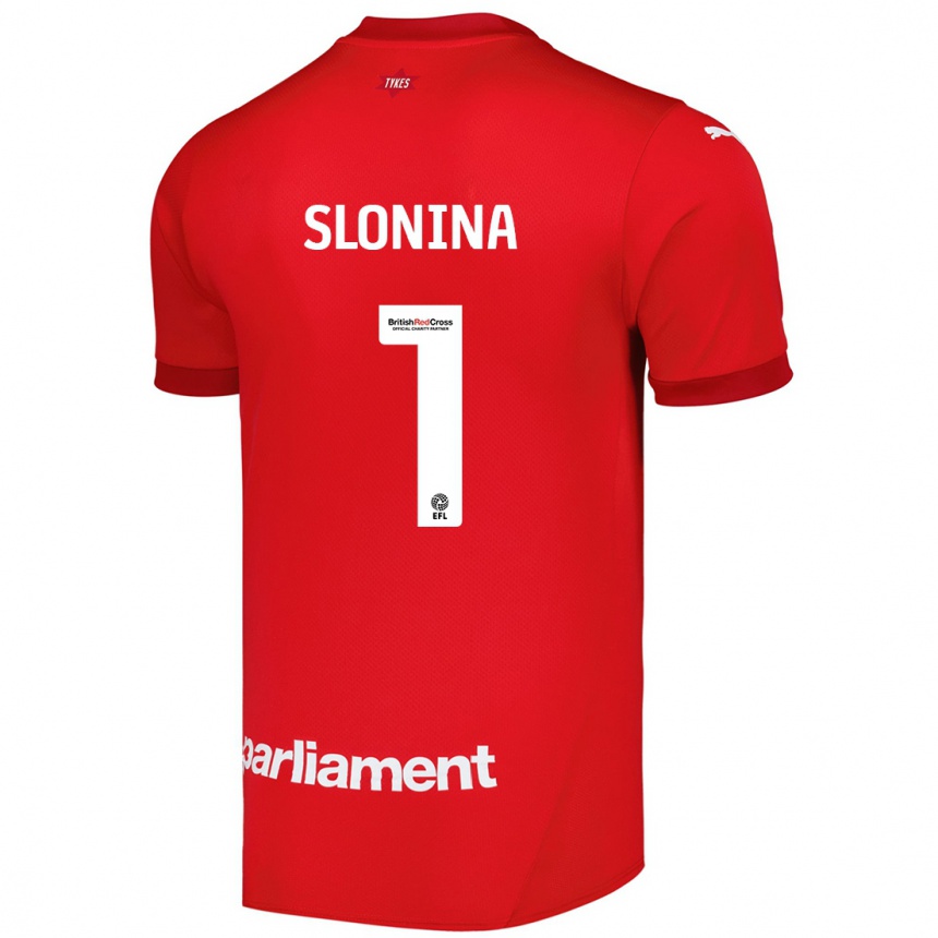 Kids Football Gabriel Slonina #1 Red Home Jersey 2024/25 T-Shirt Canada