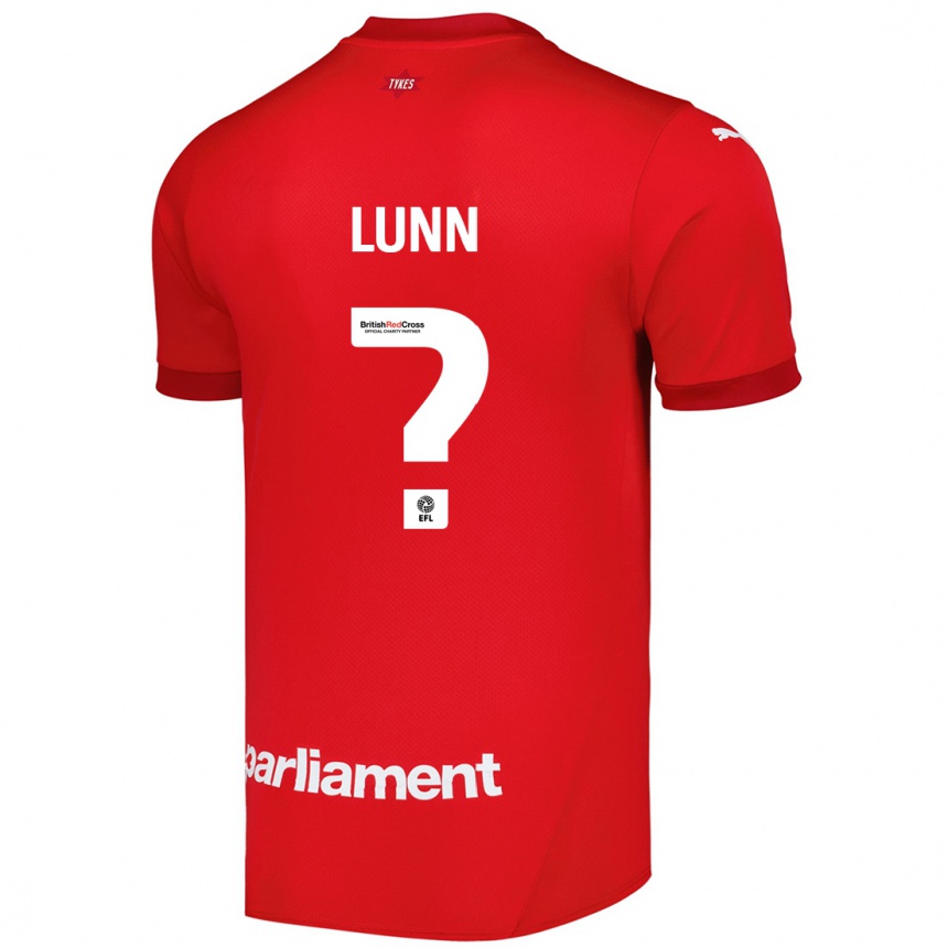 Kids Football Macy Lunn #0 Red Home Jersey 2024/25 T-Shirt Canada