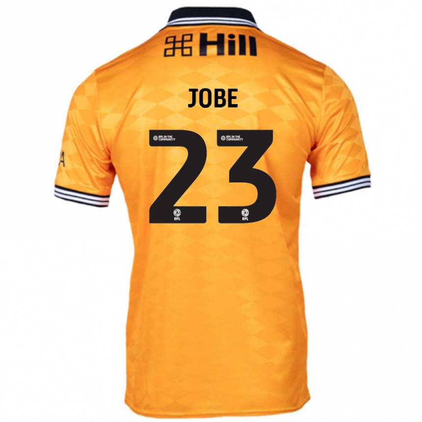 Kids Football Mamadou Jobe #23 Orange Home Jersey 2024/25 T-Shirt Canada