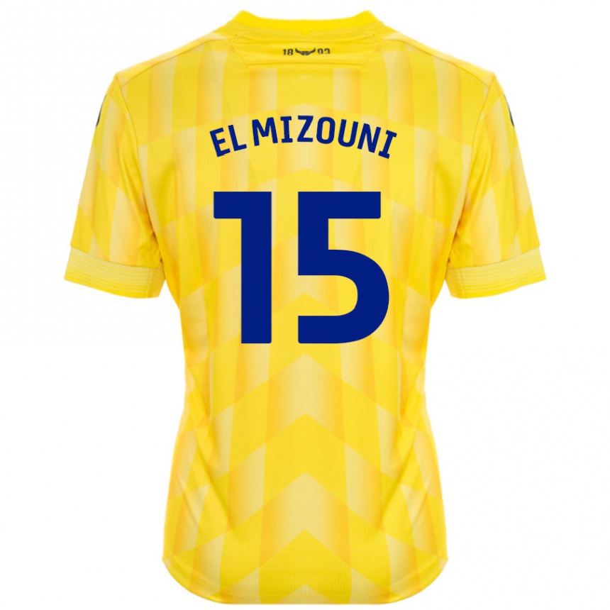 Enfant Football Maillot Idris El Mizouni #15 Jaune Tenues Domicile 2024/25 Canada