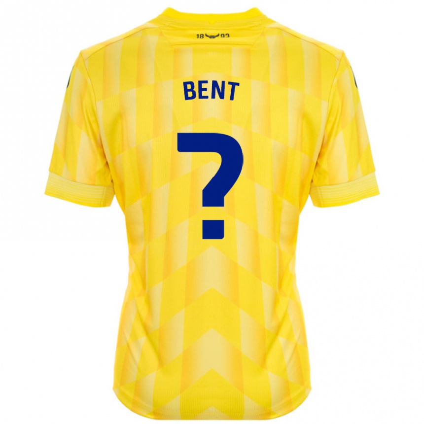 Enfant Football Maillot Stephaney Bent #0 Jaune Tenues Domicile 2024/25 Canada