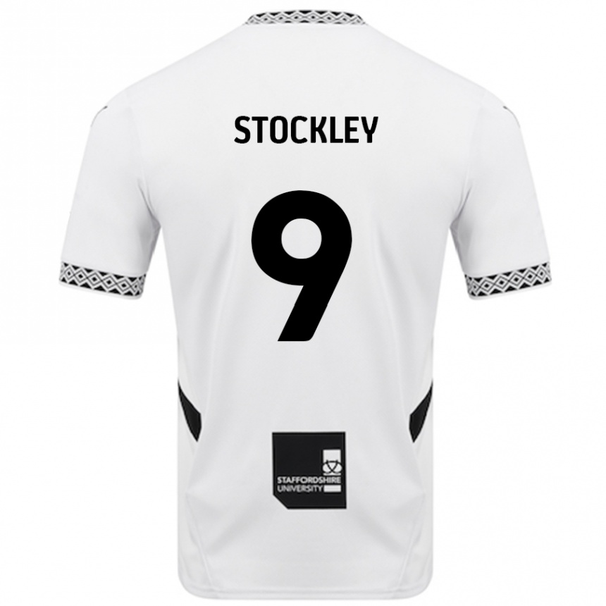 Enfant Football Maillot Jayden Stockley #9 Blanc Tenues Domicile 2024/25 Canada