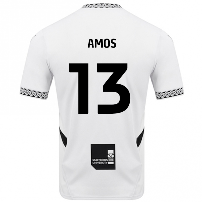 Enfant Football Maillot Ben Amos #13 Blanc Tenues Domicile 2024/25 Canada