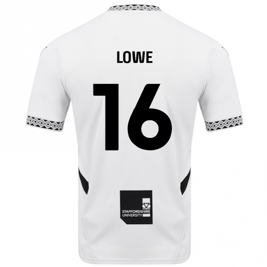 Enfant Football Maillot Jason Lowe #16 Blanc Tenues Domicile 2024/25 Canada