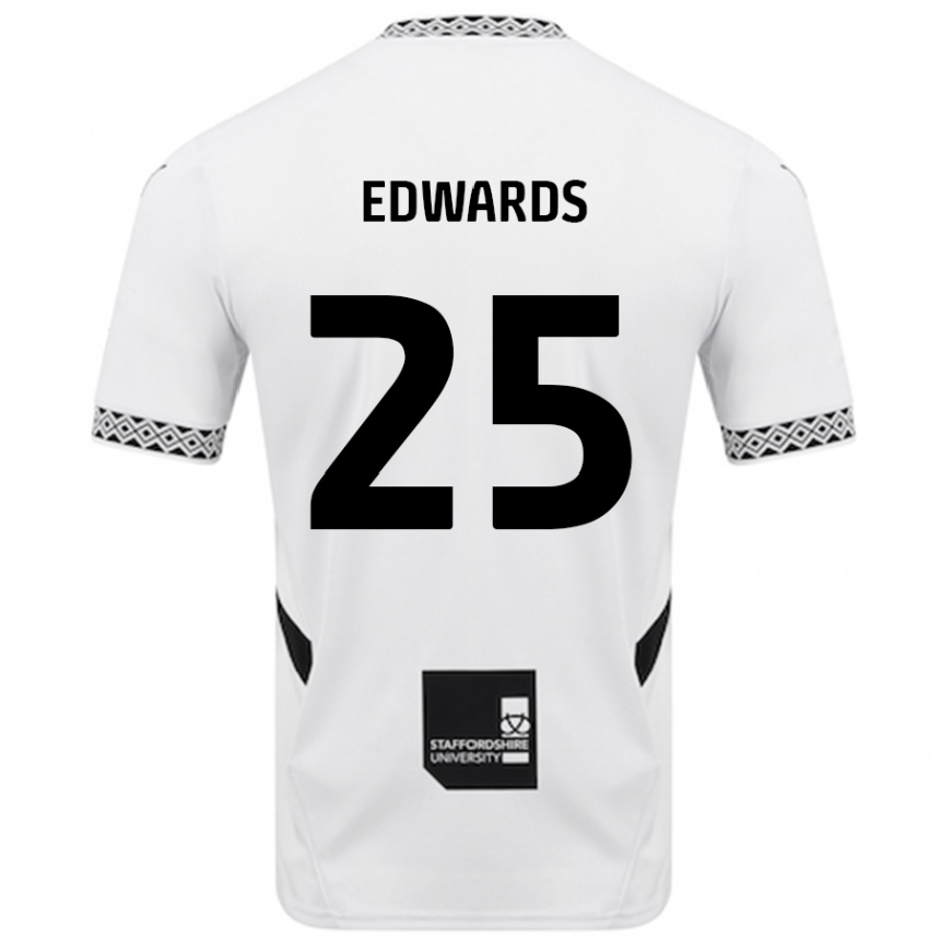 Enfant Football Maillot Diamond Edwards #25 Blanc Tenues Domicile 2024/25 Canada