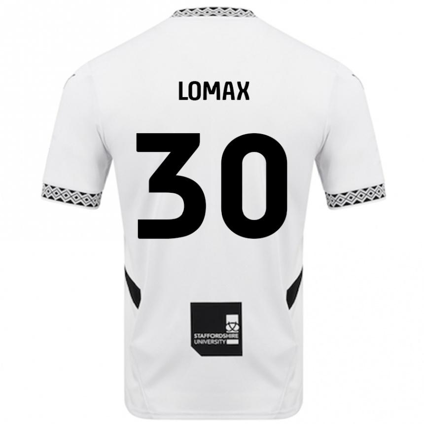 Enfant Football Maillot Ben Lomax #30 Blanc Tenues Domicile 2024/25 Canada