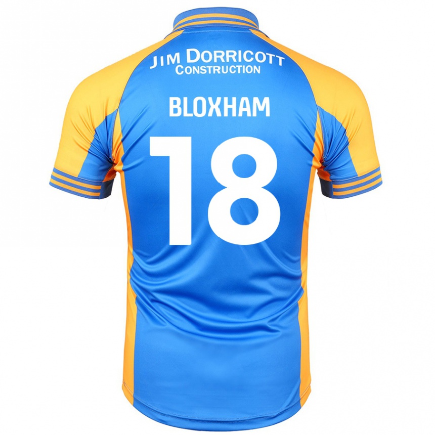 Enfant Football Maillot Tom Bloxham #18 Bleu Ambre Tenues Domicile 2024/25 Canada