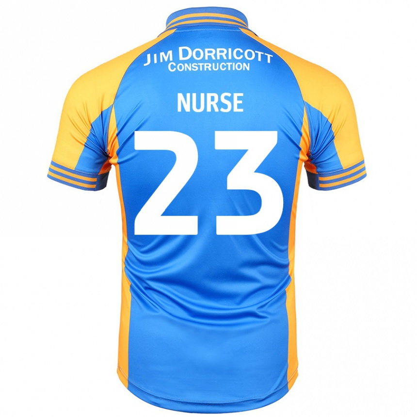 Kids Football George Nurse #23 Blue Amber Home Jersey 2024/25 T-Shirt Canada