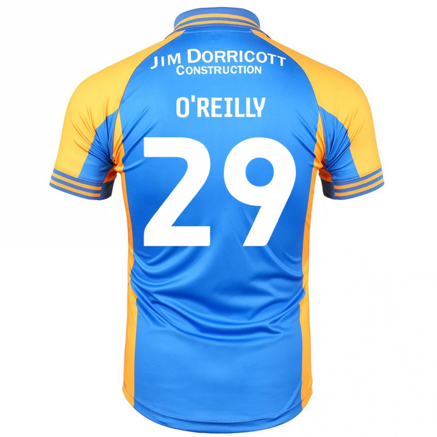 Enfant Football Maillot Tommi O'reilly #29 Bleu Ambre Tenues Domicile 2024/25 Canada