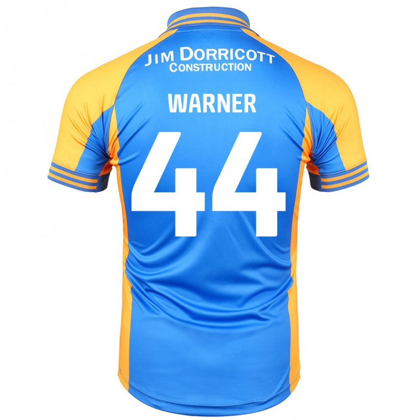 Enfant Football Maillot James Warner #44 Bleu Ambre Tenues Domicile 2024/25 Canada