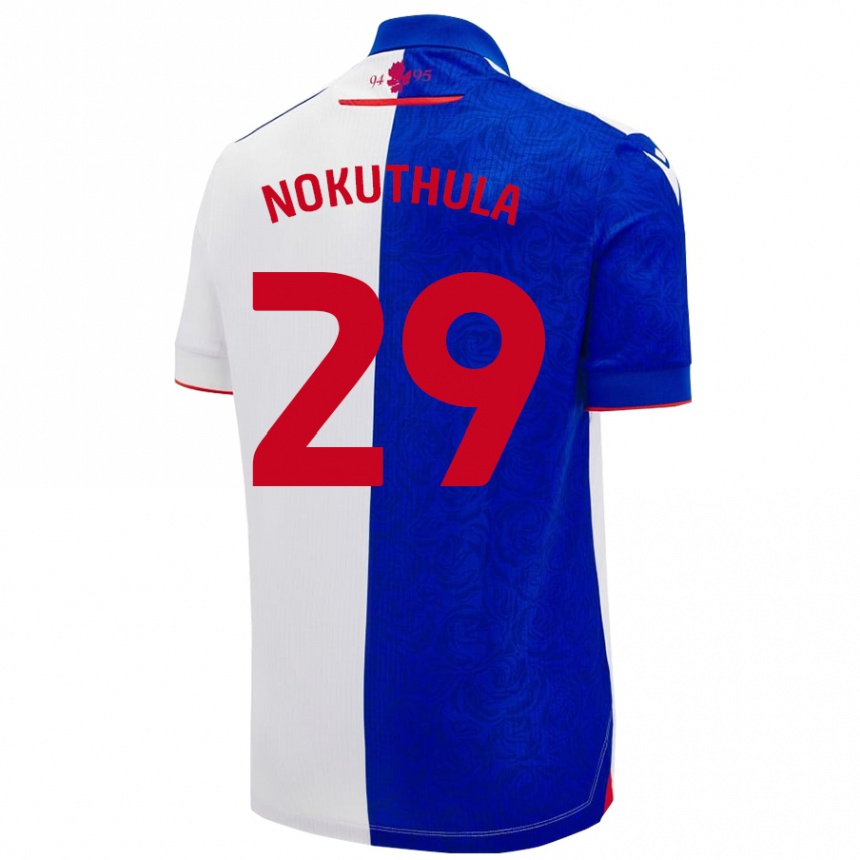 Kids Football Faith Nokuthula #29 Sky Blue White Home Jersey 2024/25 T-Shirt Canada