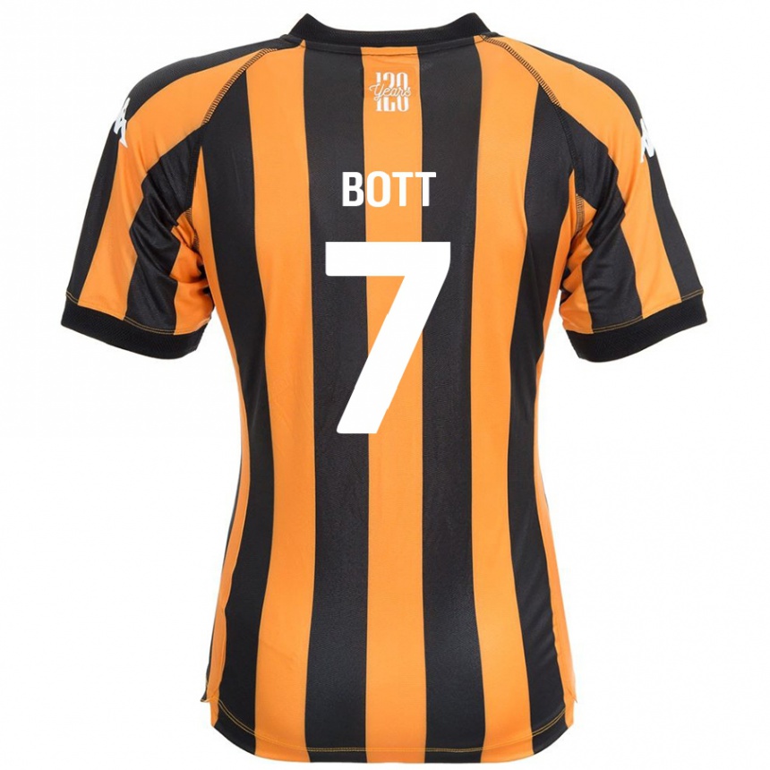 Kids Football Liberty Bott #7 Black Amber Home Jersey 2024/25 T-Shirt Canada