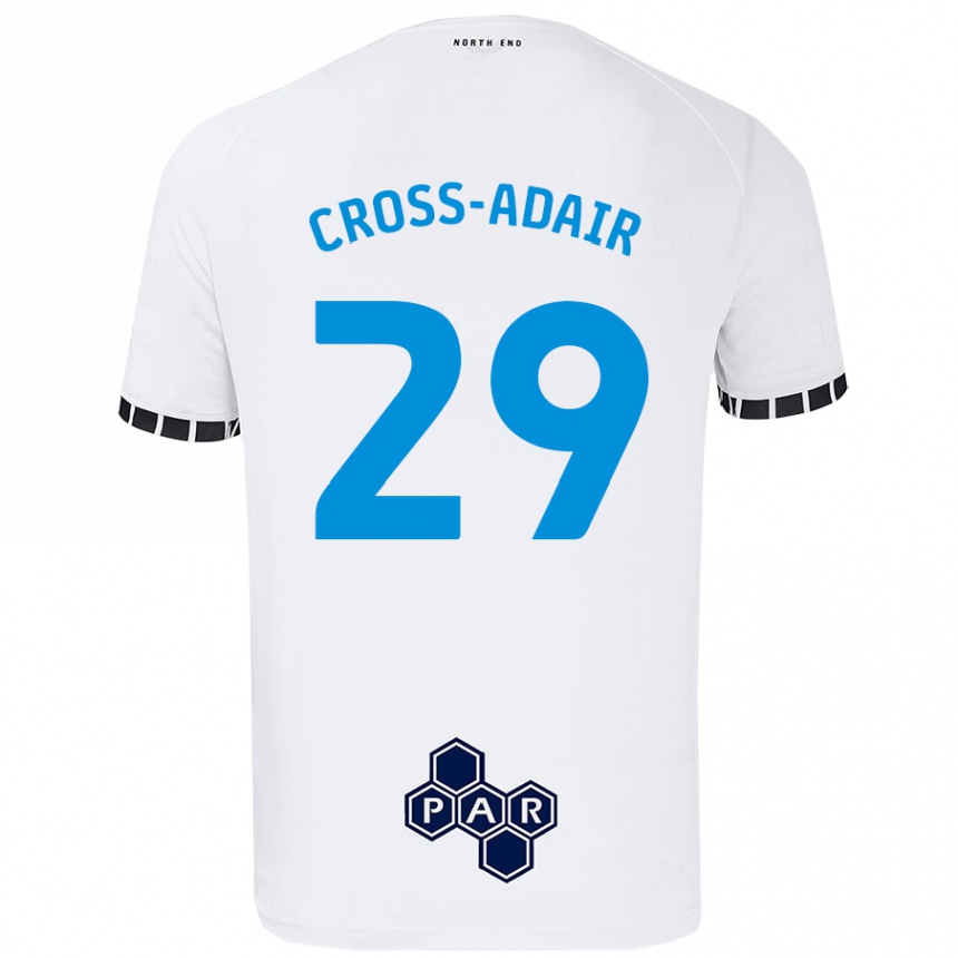 Kids Football Finlay Cross-Adair #29 White Home Jersey 2024/25 T-Shirt Canada