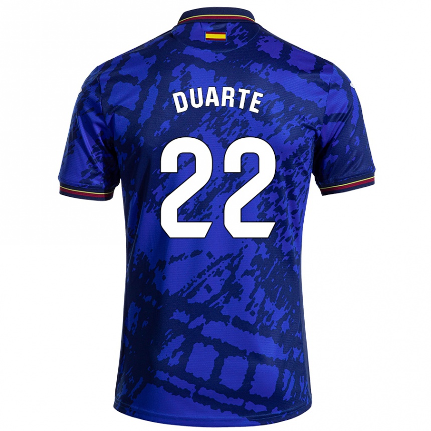 Kids Football Domingos Duarte #22 Darker Blue Home Jersey 2024/25 T-Shirt Canada