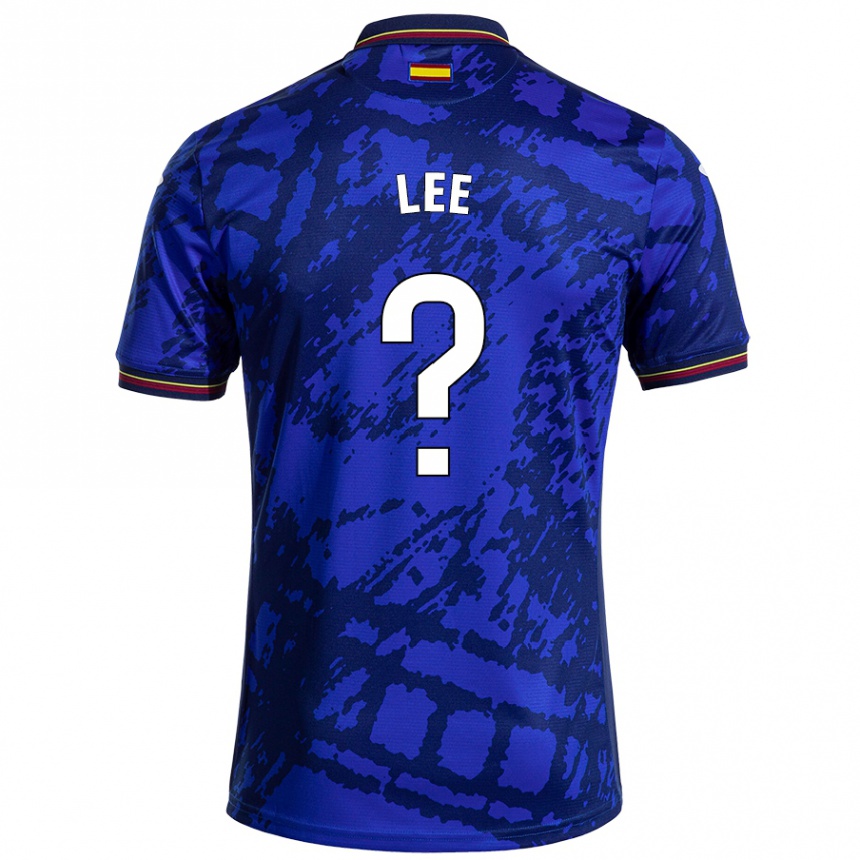 Kids Football Sang-Min Lee #0 Darker Blue Home Jersey 2024/25 T-Shirt Canada